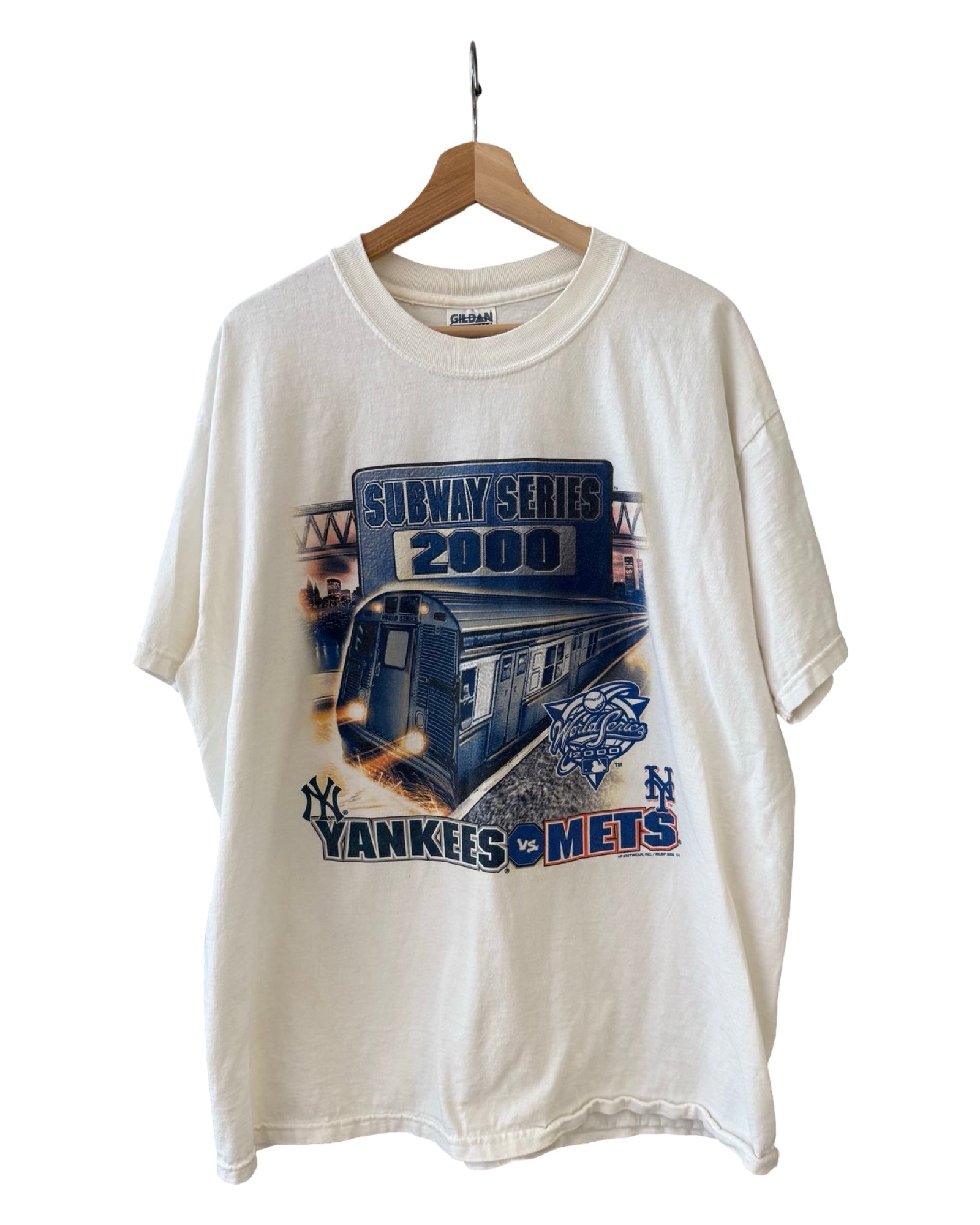 Vintage 2000 Subway Series Yankees Mets Tee