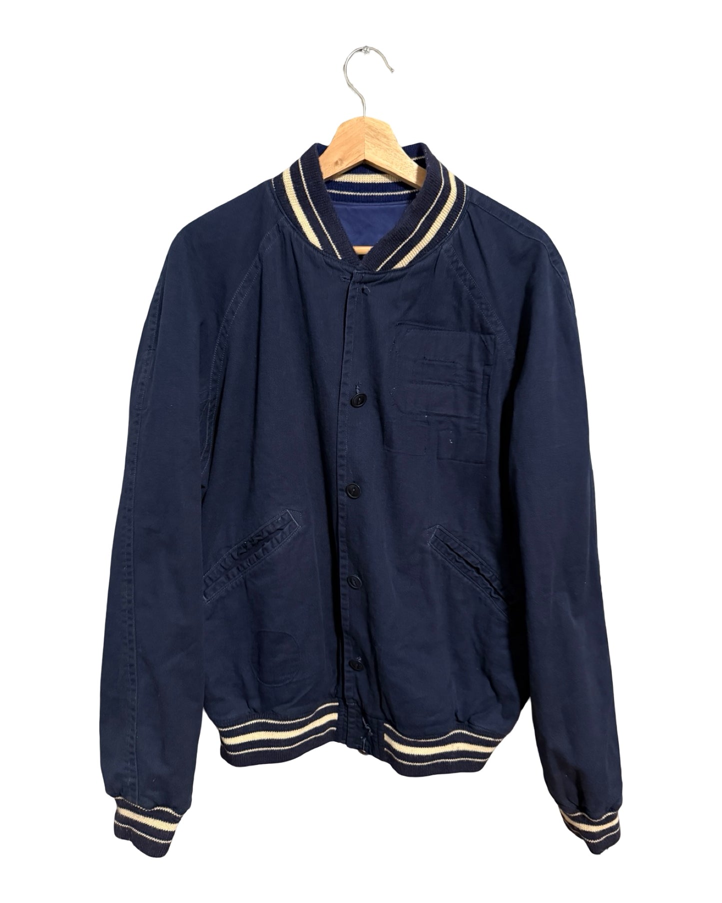 Vintage Polo Ralph Lauren NYC Reversible Letterman Jacket