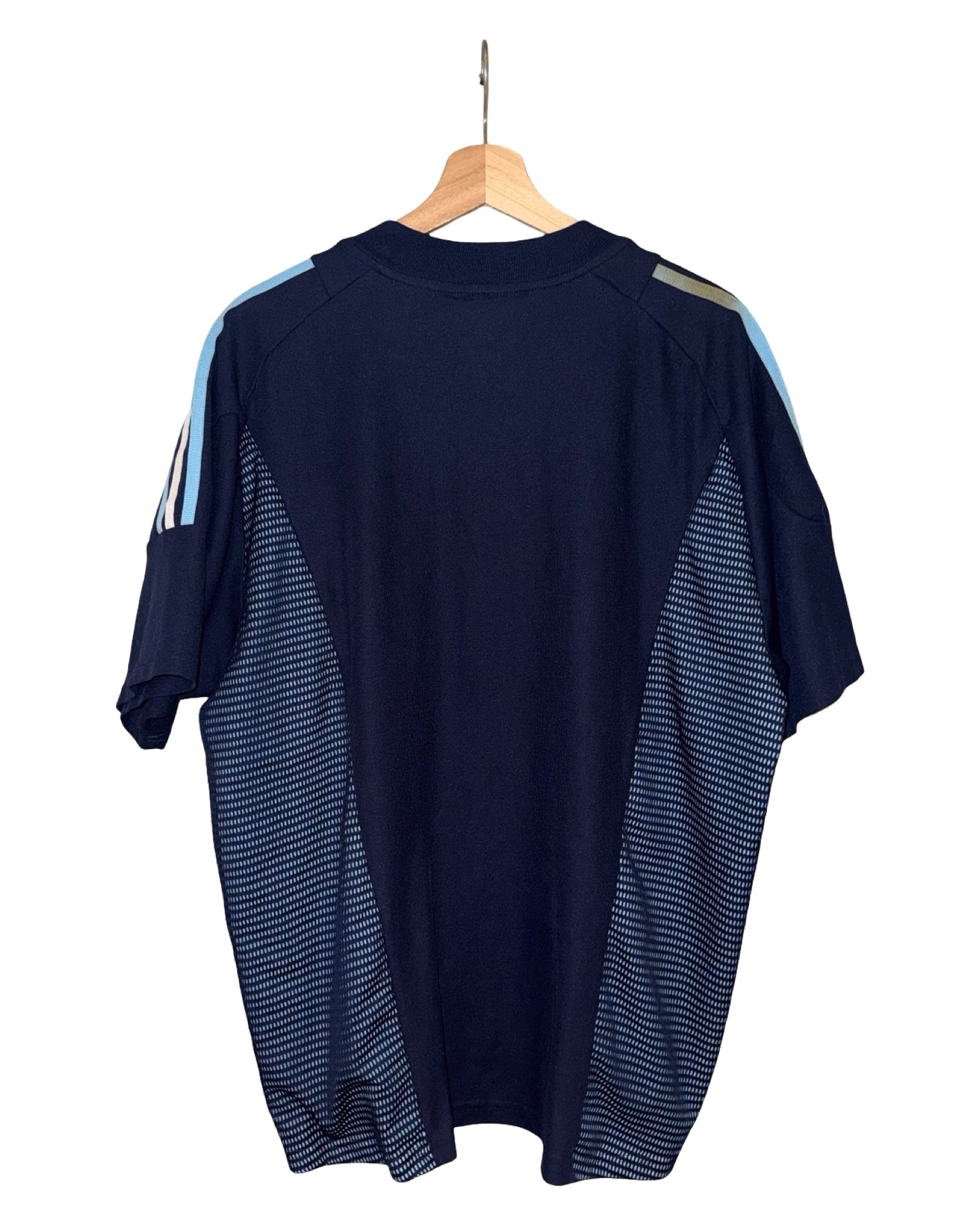 Vintage 2002 Adidas Argentina Away Soccer Jersey