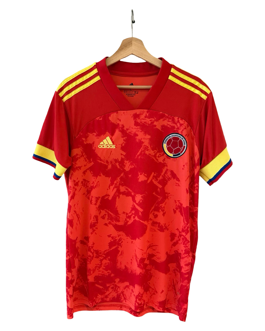 2021 Adidas Colombia National Team Away Soccer Jersey