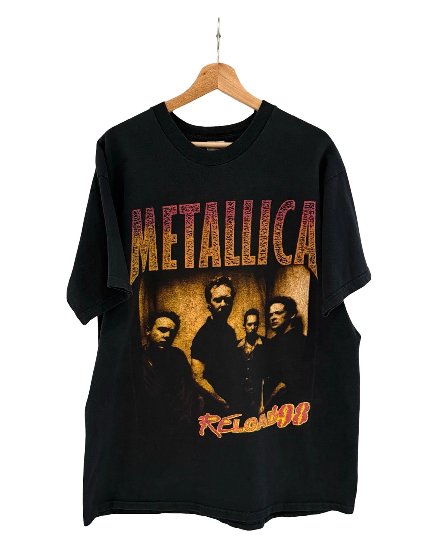 Vintage 1998 Metallica Reloaded Tour Tee