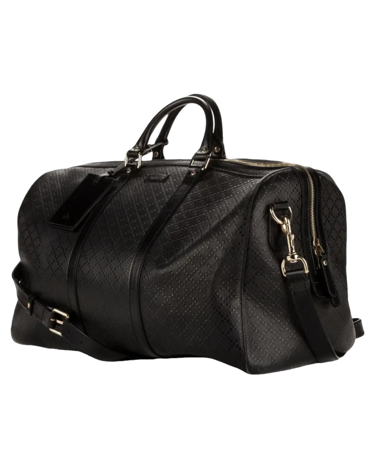 Gucci Diamante Calf Leather Duffle Bag