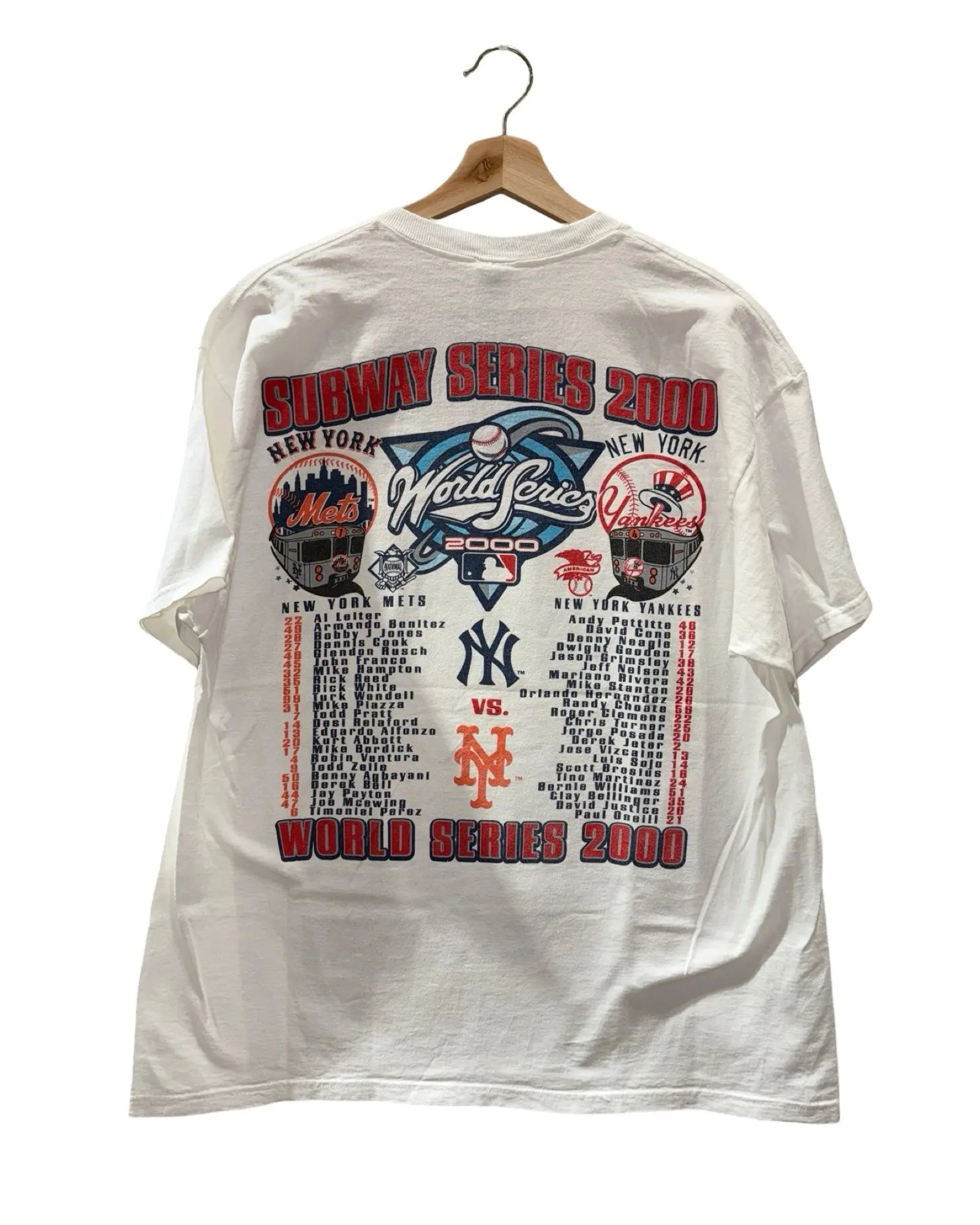 Vintage 2000 Mets vs Yankees Subway Series Liberty Tee KIF Vintage