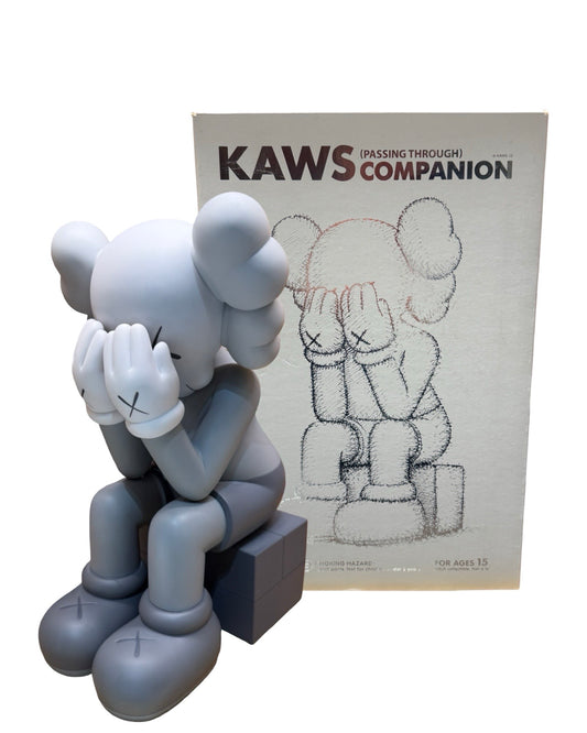 2013 KAWS Passing Through Gray Companion Figure