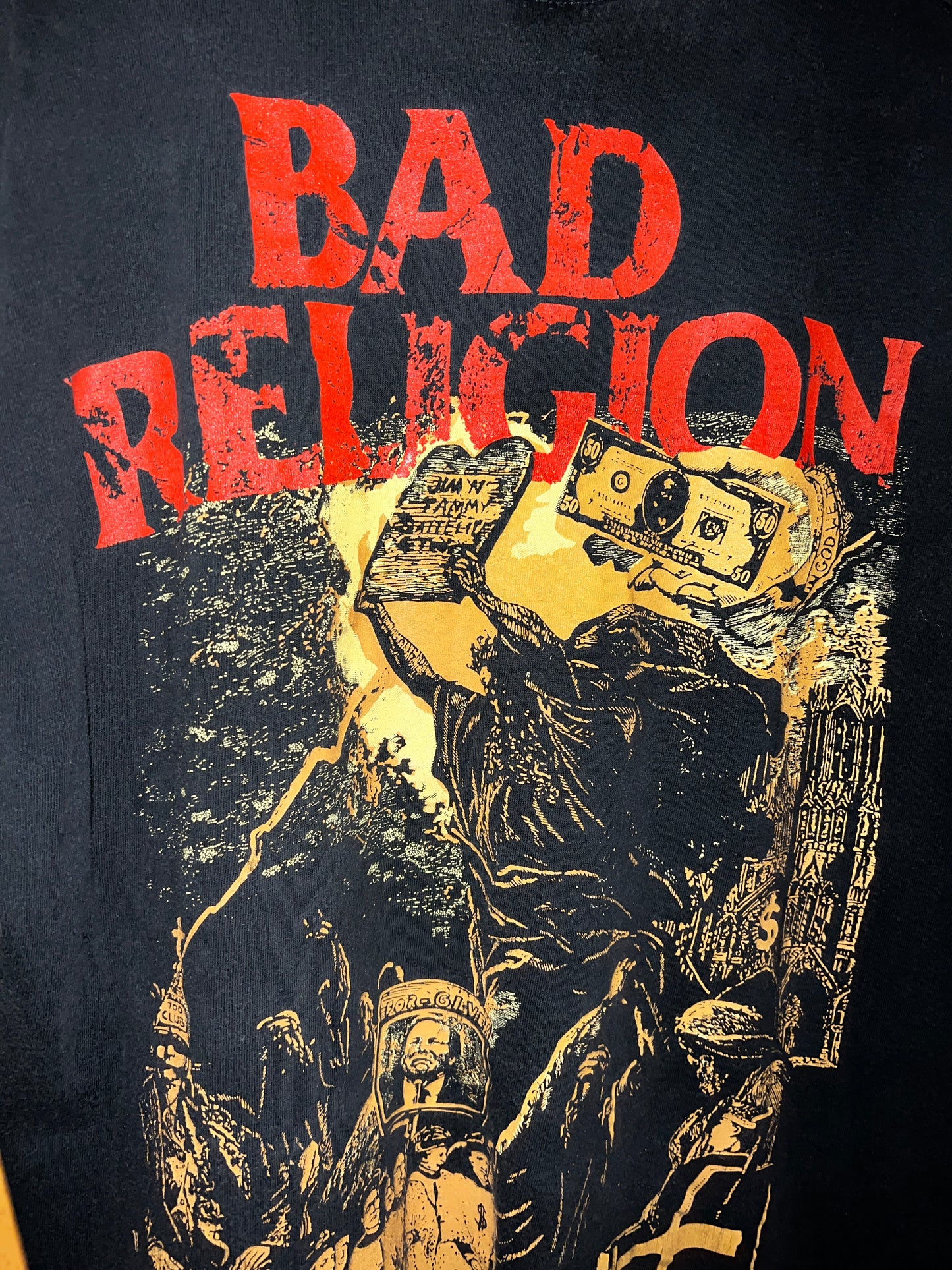 Vintage Rare 90s Bad Religion Punk Tee