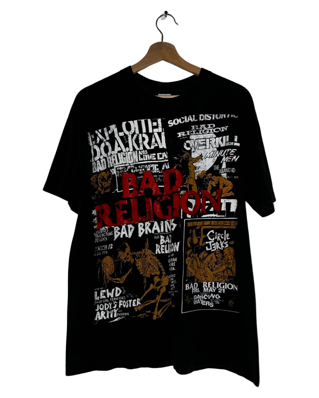 Vintage Rare 90s Bad Religion Punk Tee