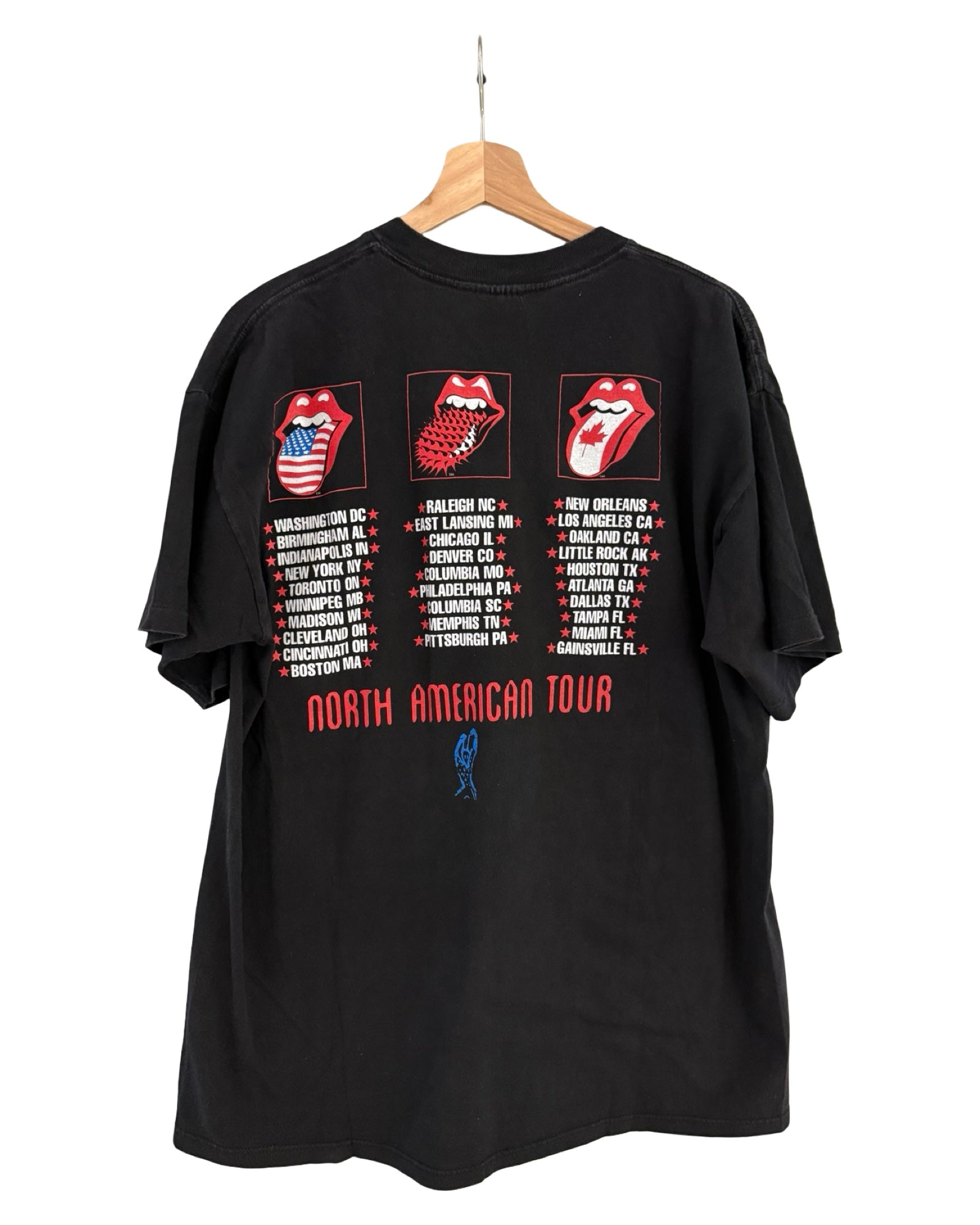 Vintage 1994 Rolling Stones Voodoo Lounge Tour Tee KIF Vintage