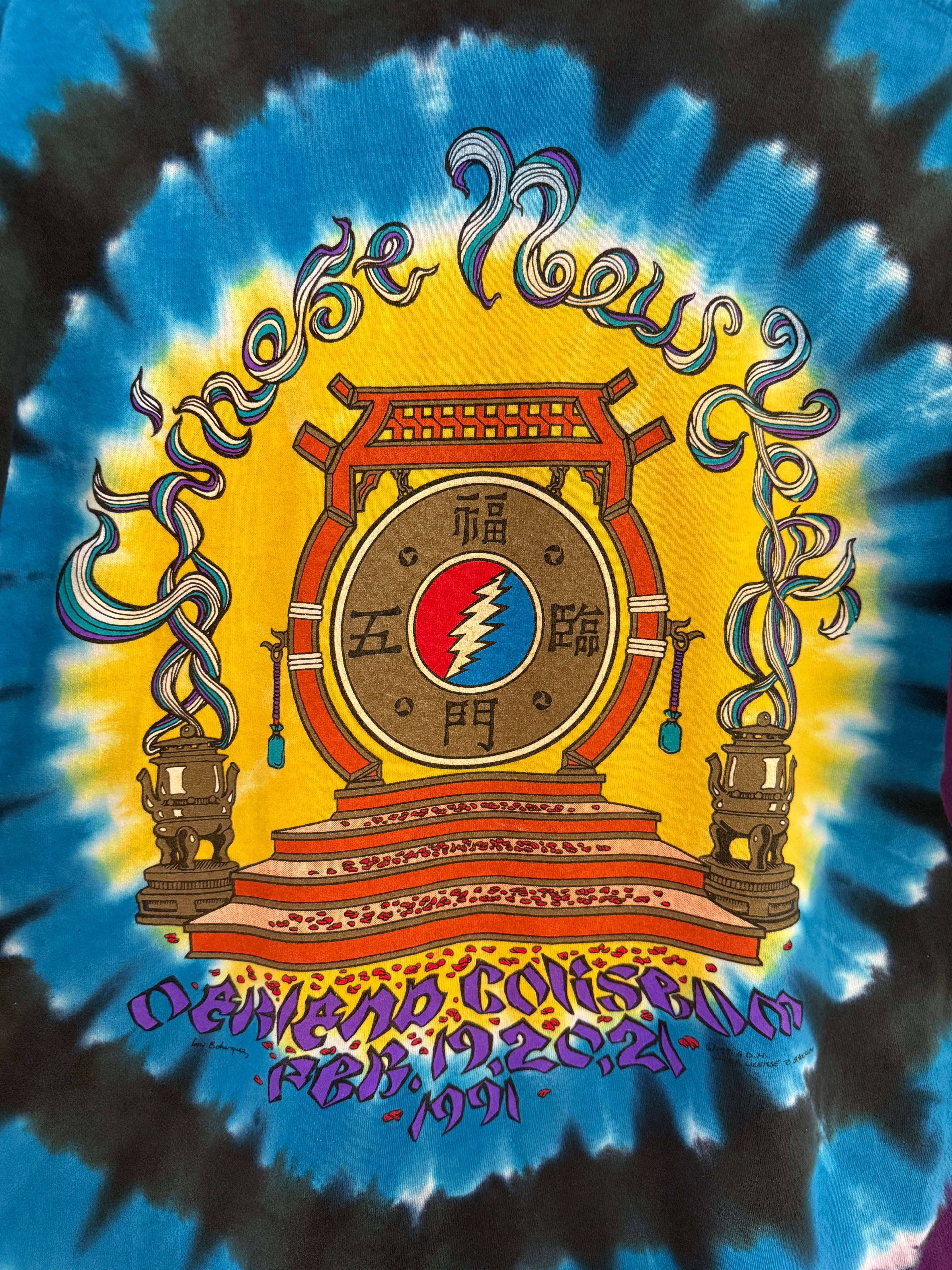 Vintage 90s Grateful Dead Chinese New Years Tee KIF Vintage