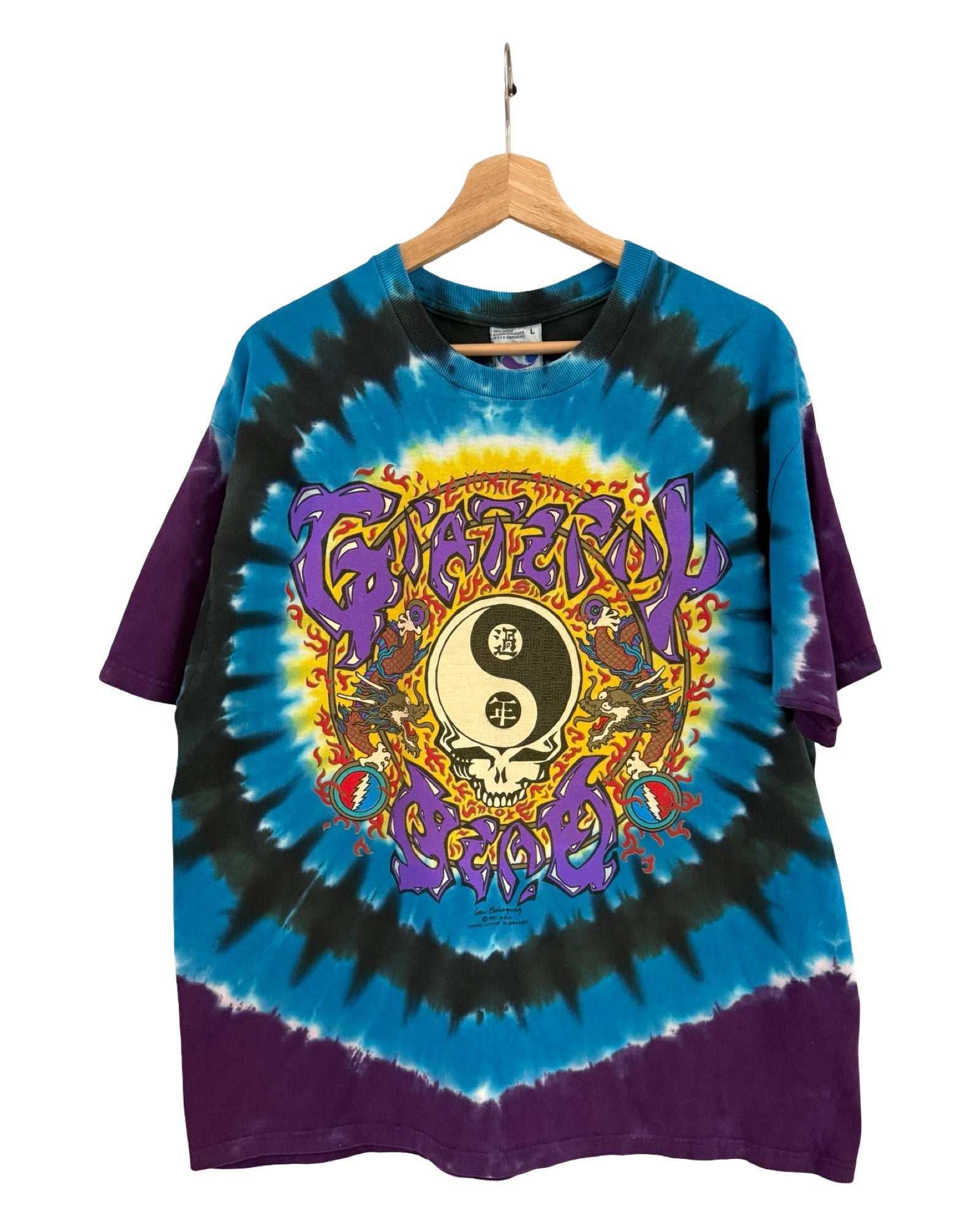 Vintage 90s Grateful Dead Chinese New Years Tee KIF Vintage