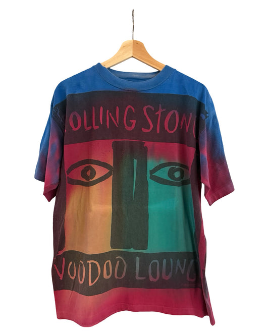 Vintage 1994 Rolling Stones Voodoo Lounge Tie Dye Tee
