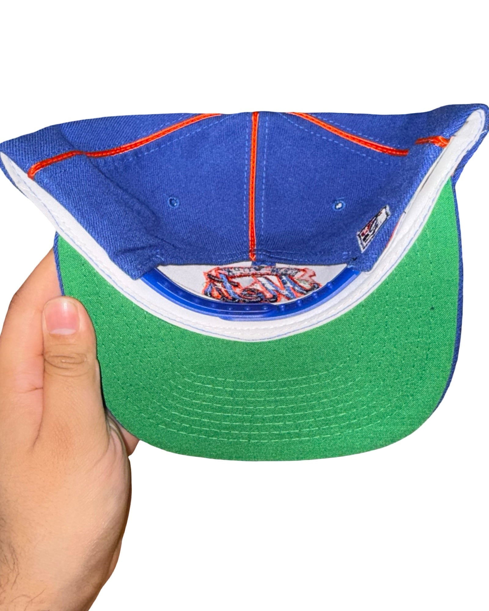 Vintage 90s New York Mets The Game Snapback Hat KIF Vintage