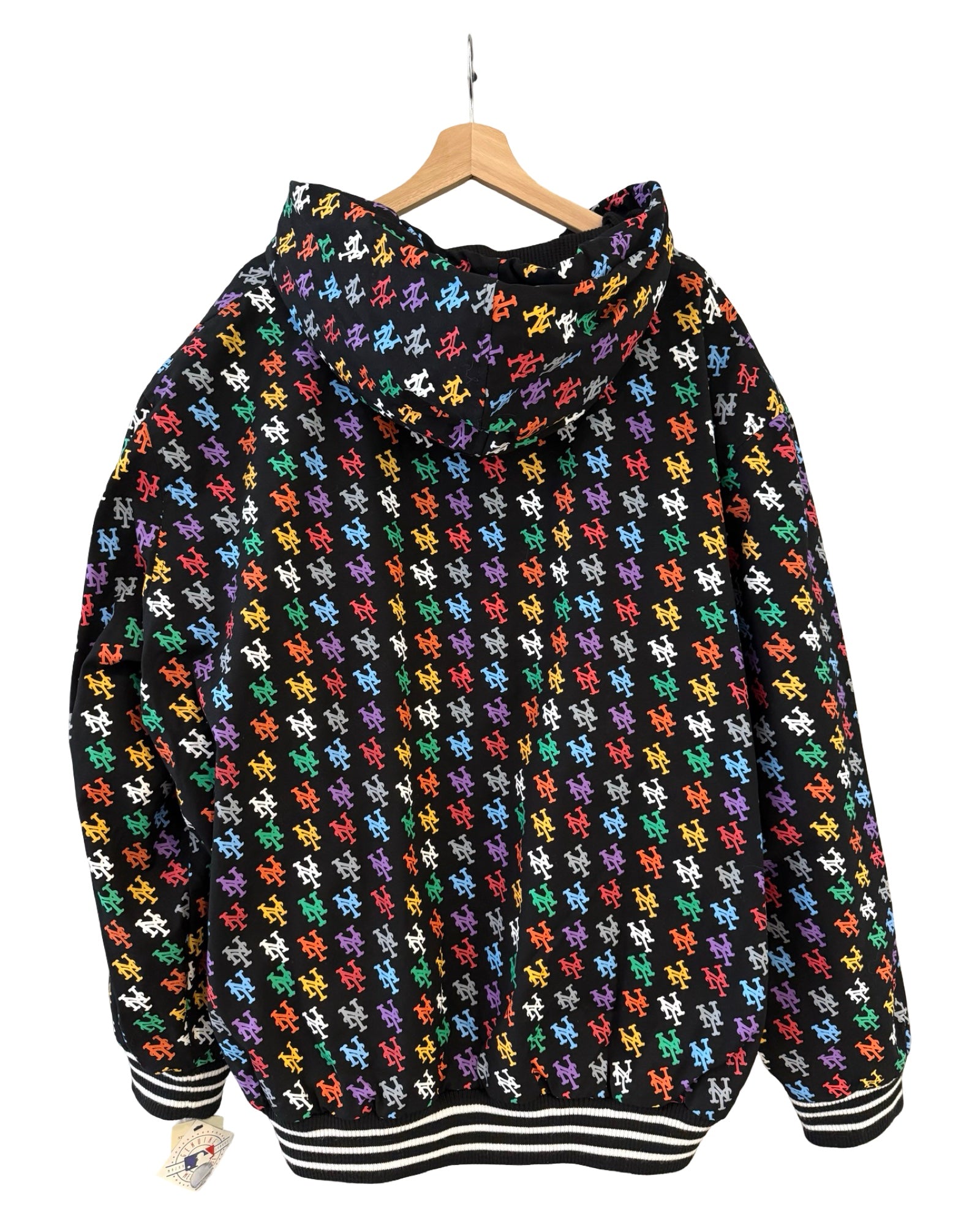 Vintage y2k New York Yankees Mets Multicolor Logo Jacket KIF Vintage