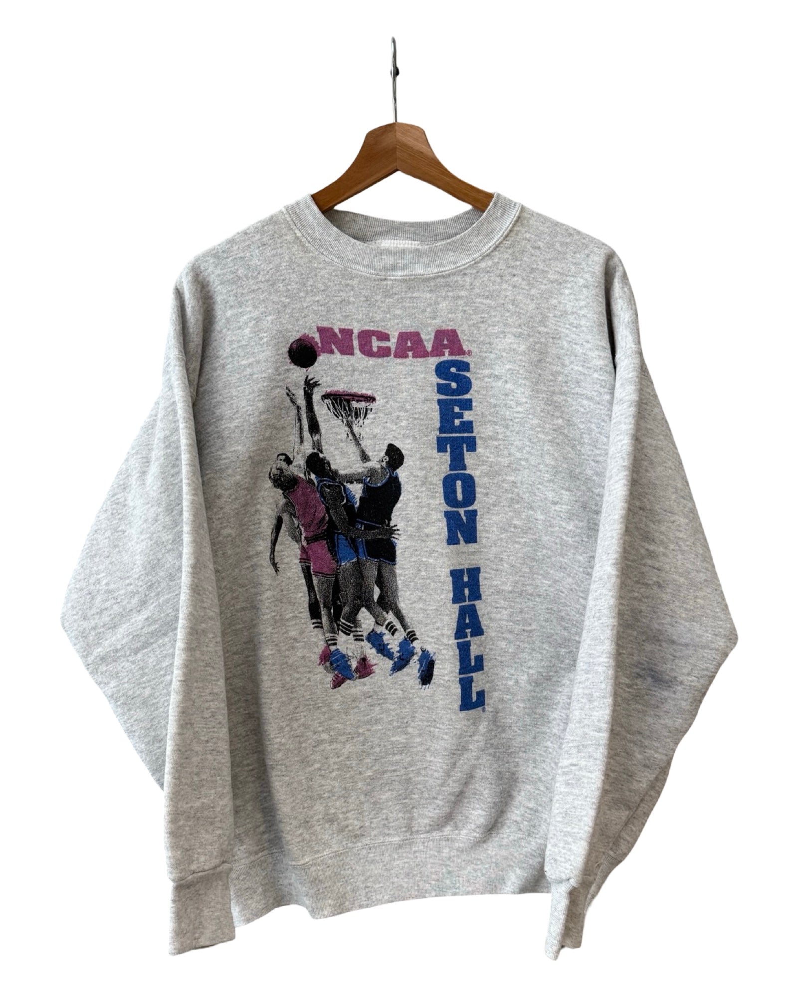Vintage 90s NCAA Seton Hall Pirates Crewneck