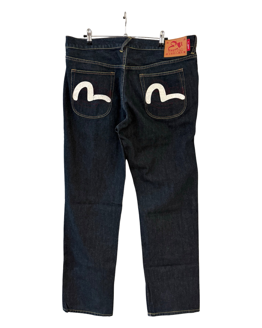 38x34 Jeans Evisu vintage y2k azul oscuro