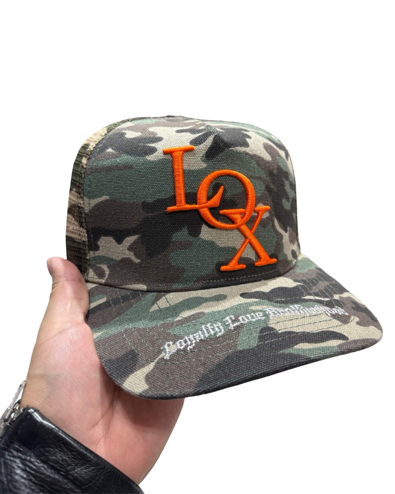 The Lox x Godspeed カモ スナップバックハット