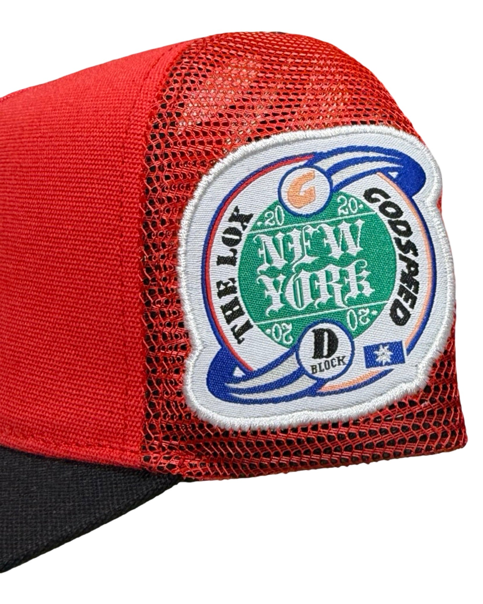 The Lox x Godspeed レッドスナップバックハット