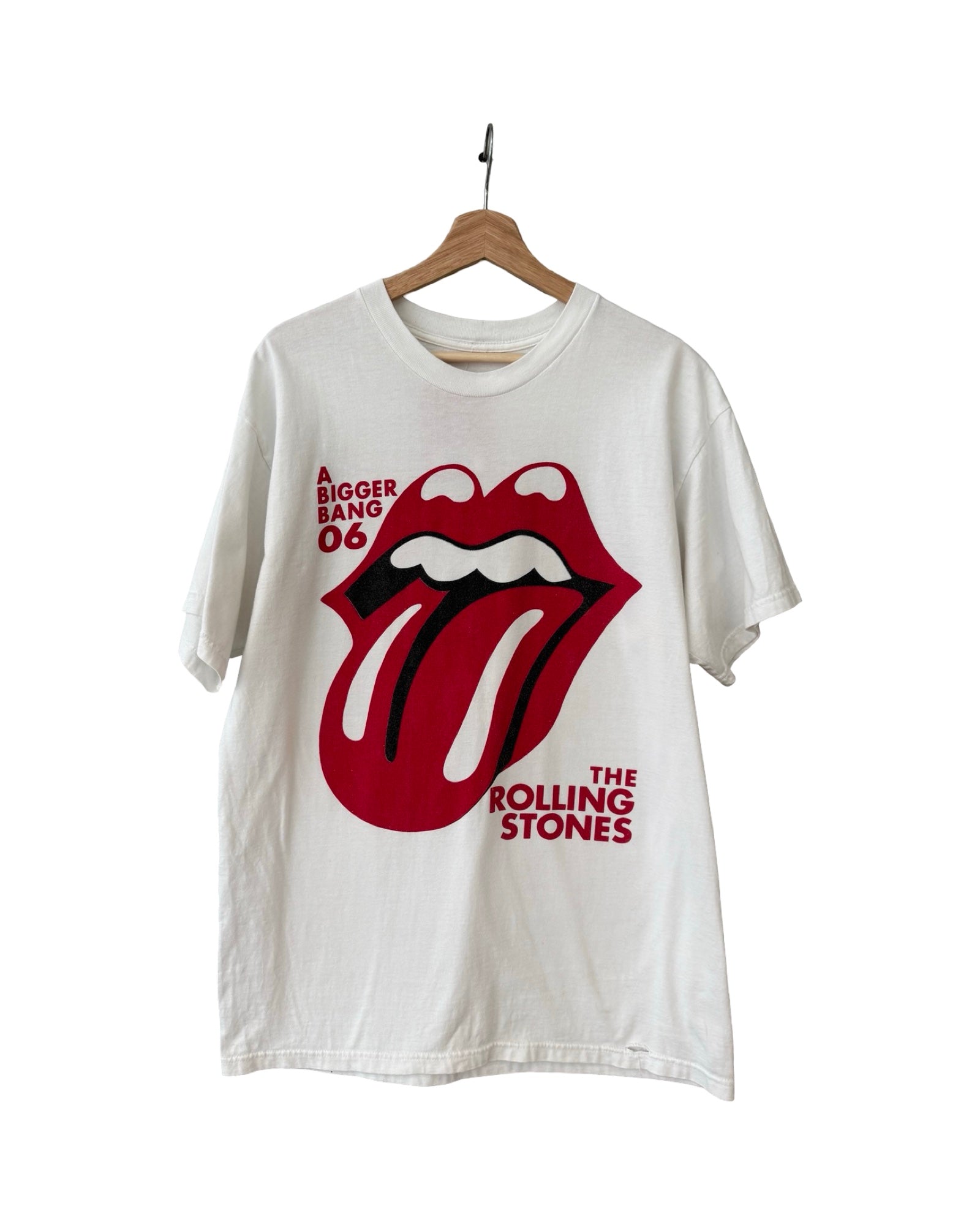 ビンテージ 2006 ローリング・ストーンズ ア・ビガー・バン・ツアー Tシャツ