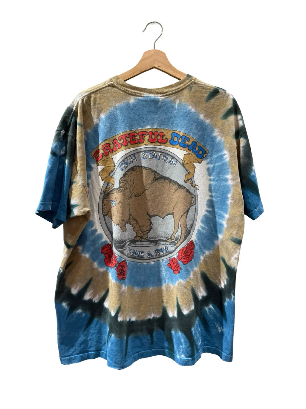 Vintage 2000 Grateful Dead Buffalo Tye Dye Tee KIF Vintage