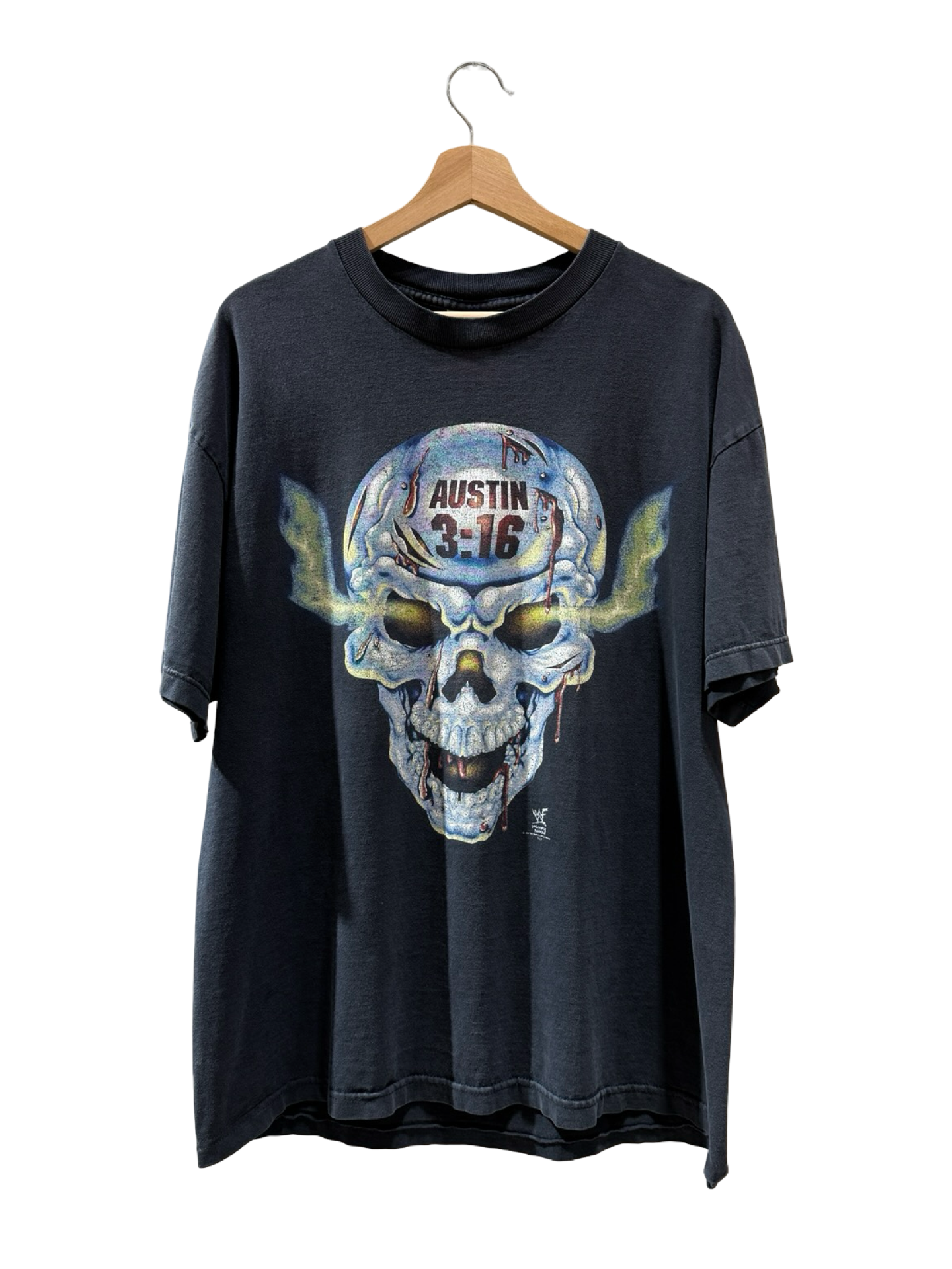 Vintage 1998 WWF Stone Cold Steve Austin Bloody Skull Tee