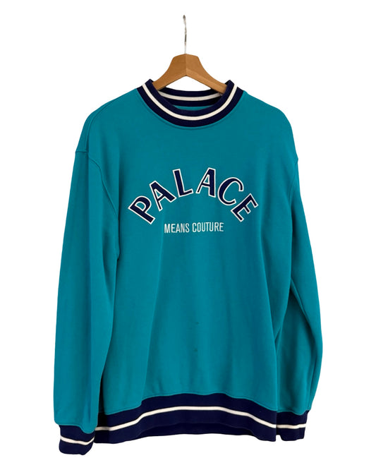 Palace Couture Blue Crewneck