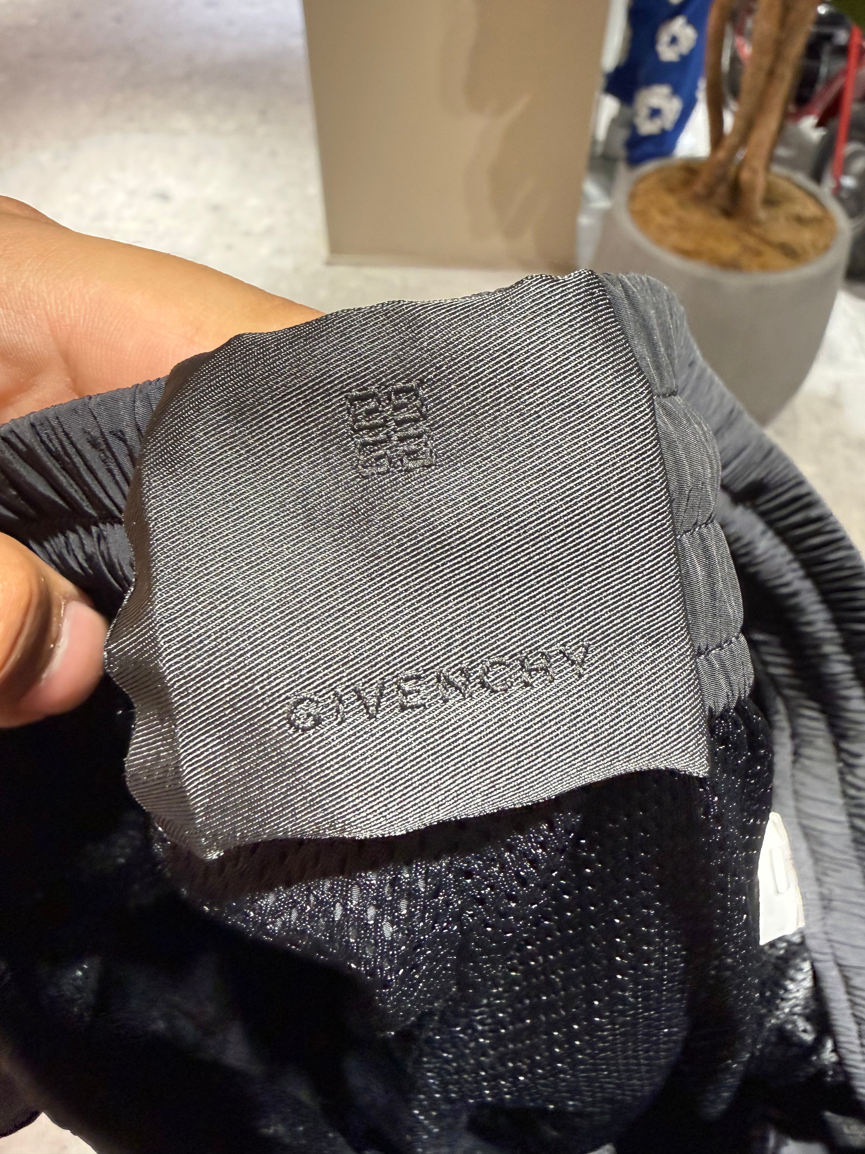 Givenchy Black Track Pants Made in Italy