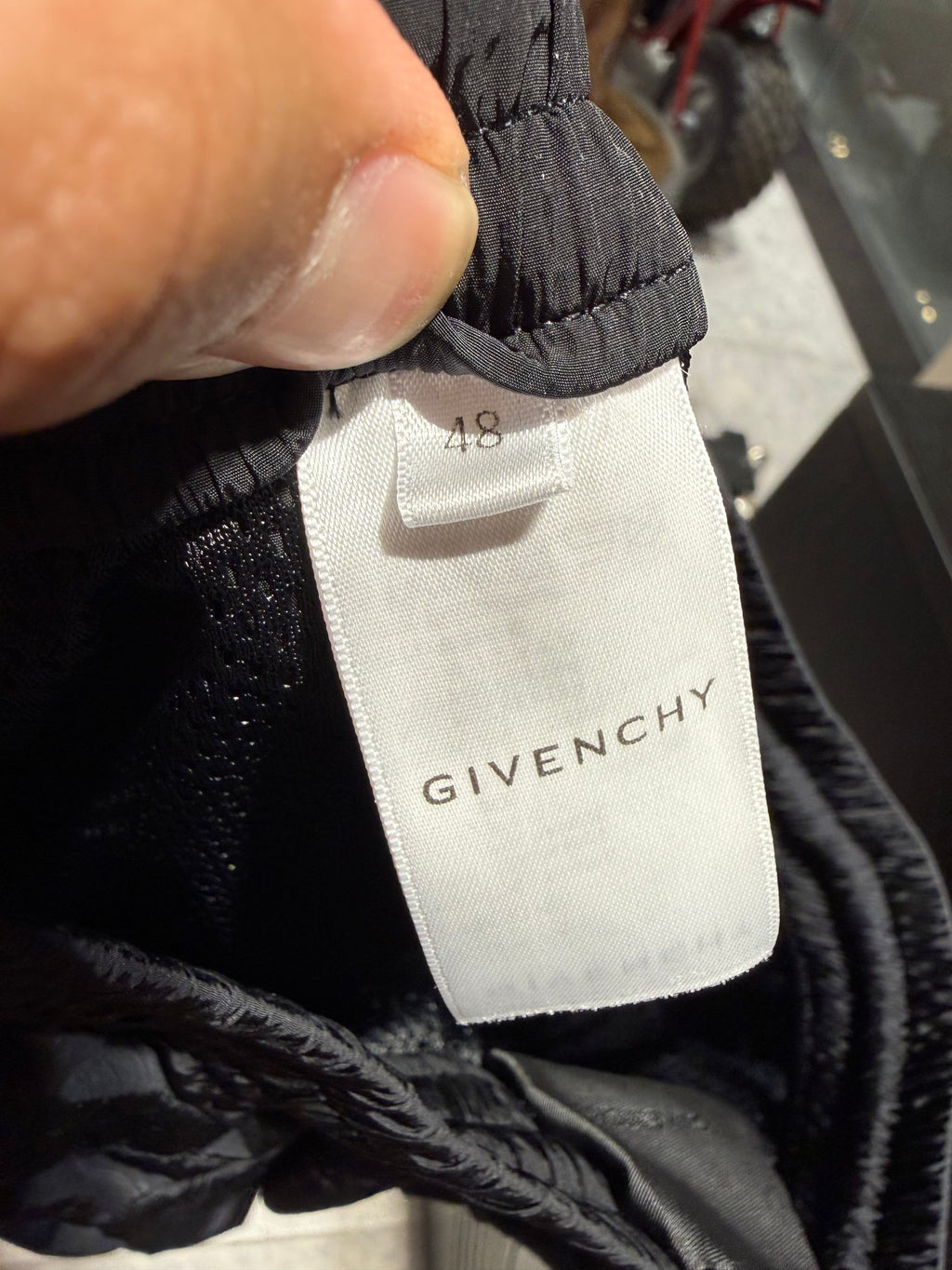 Givenchy Black Track Pants Made in Italy