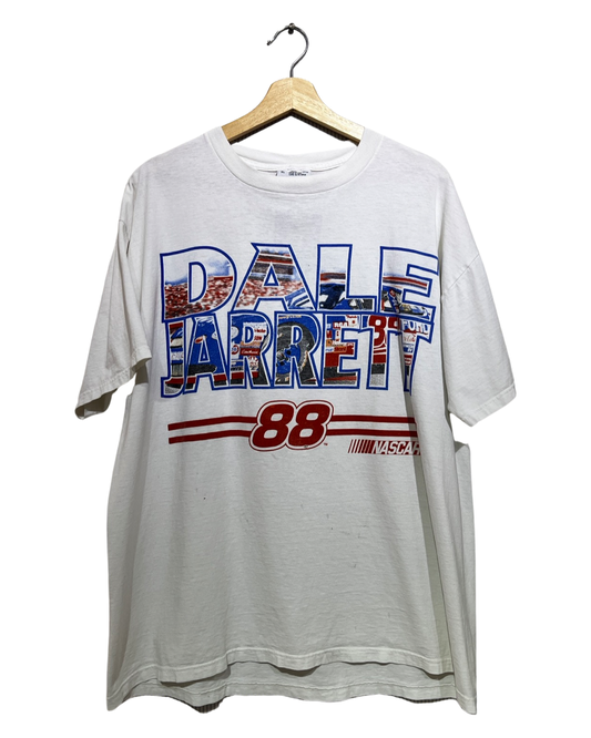 Vintage 90s Dale Jarrett Nascar Double Sided Tee