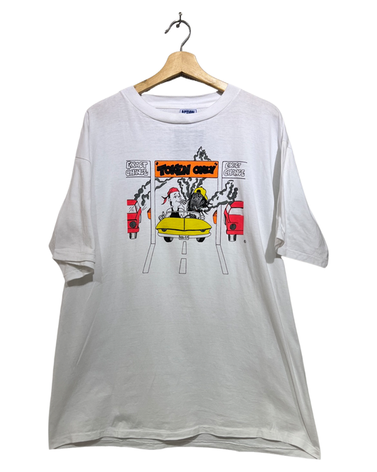 Rare Vintage DS 1994 Woodstock Token Only Toll Tee