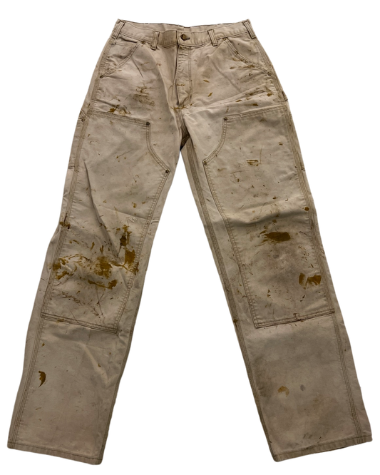 33 x 34 Vintage Distressed 90s Carhartt Double Knee Pants