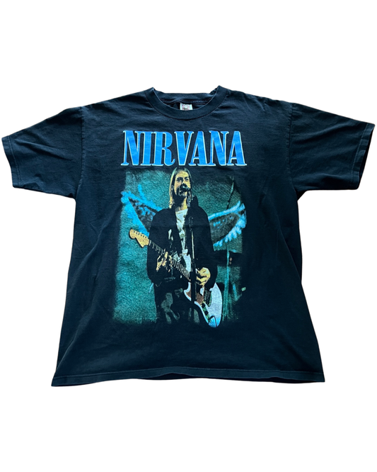 Vintage 1994 Nirvana Kurt Cobain Memorial Setlist Tee