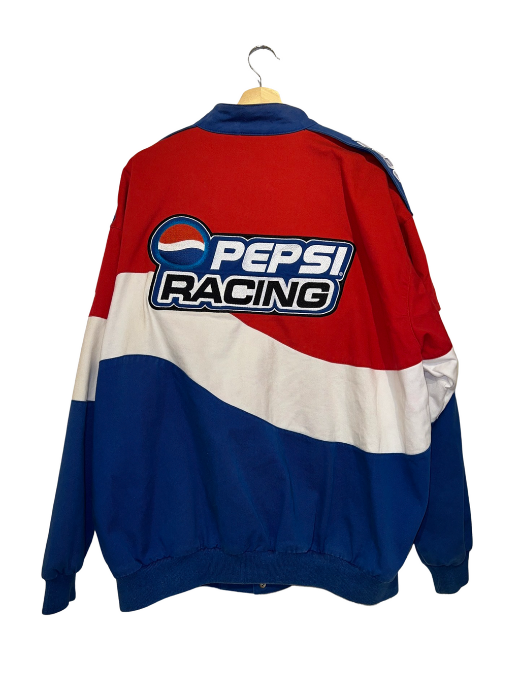 Vintage 90s Nascar Pepsi Racing Zip Up Jacket KIF Vintage