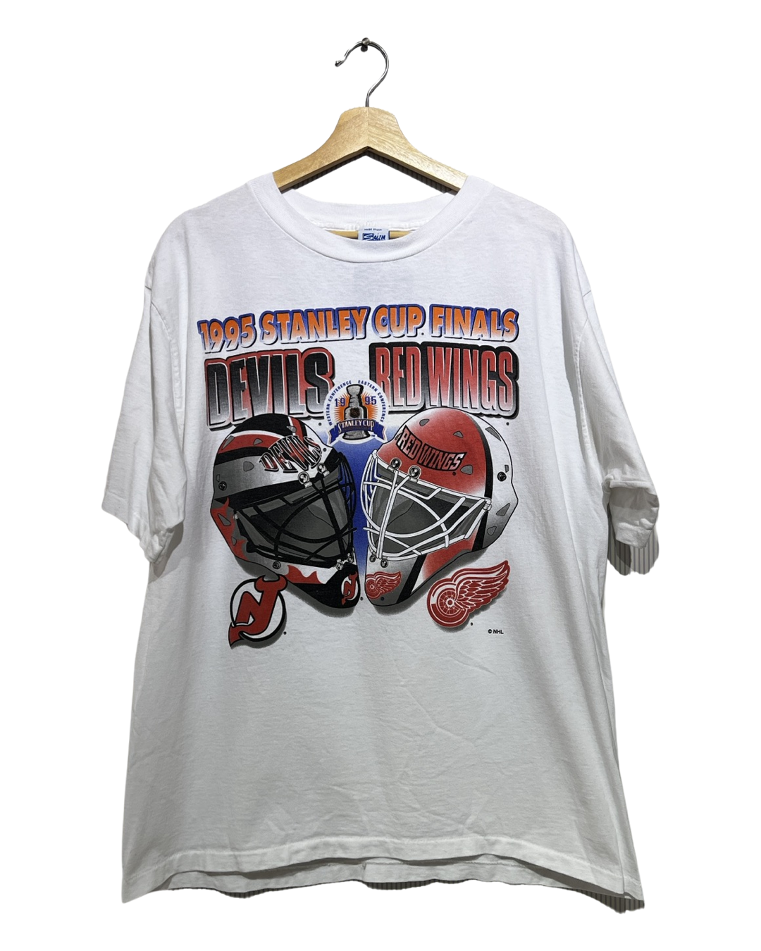 Vintage 1995 New Jersey Devils Stanley Cup Finals Tee