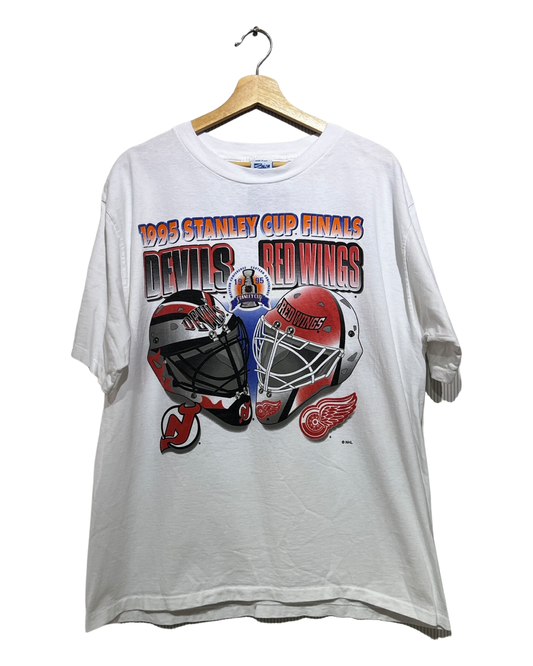 Vintage 1995 New Jersey Devils Stanley Cup Finals Tee