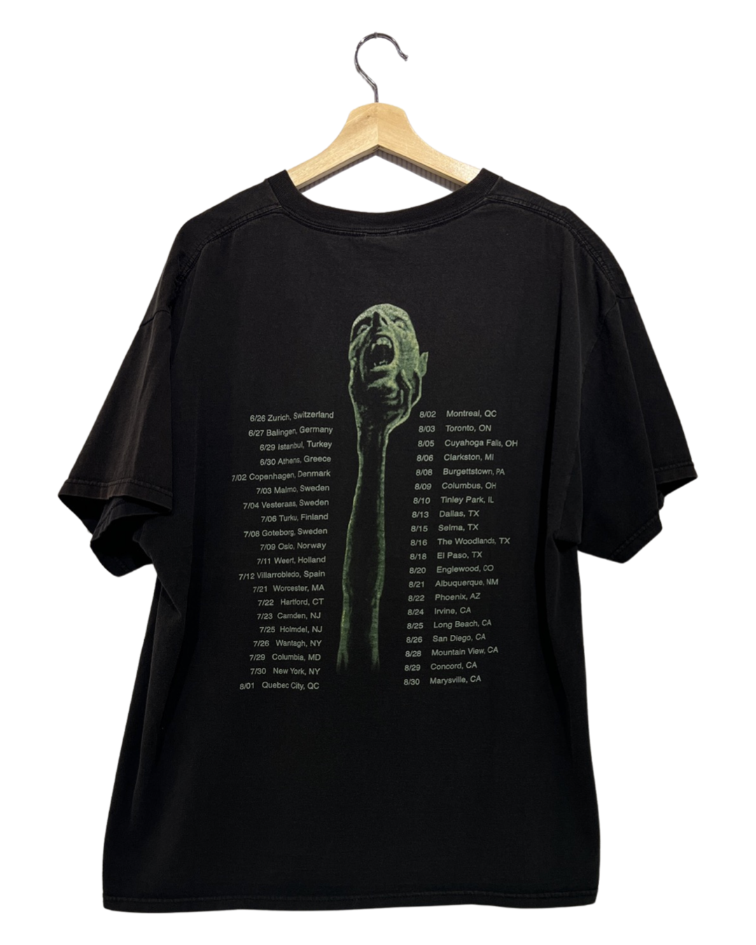 Vintage 2001 DIO Tour Tee