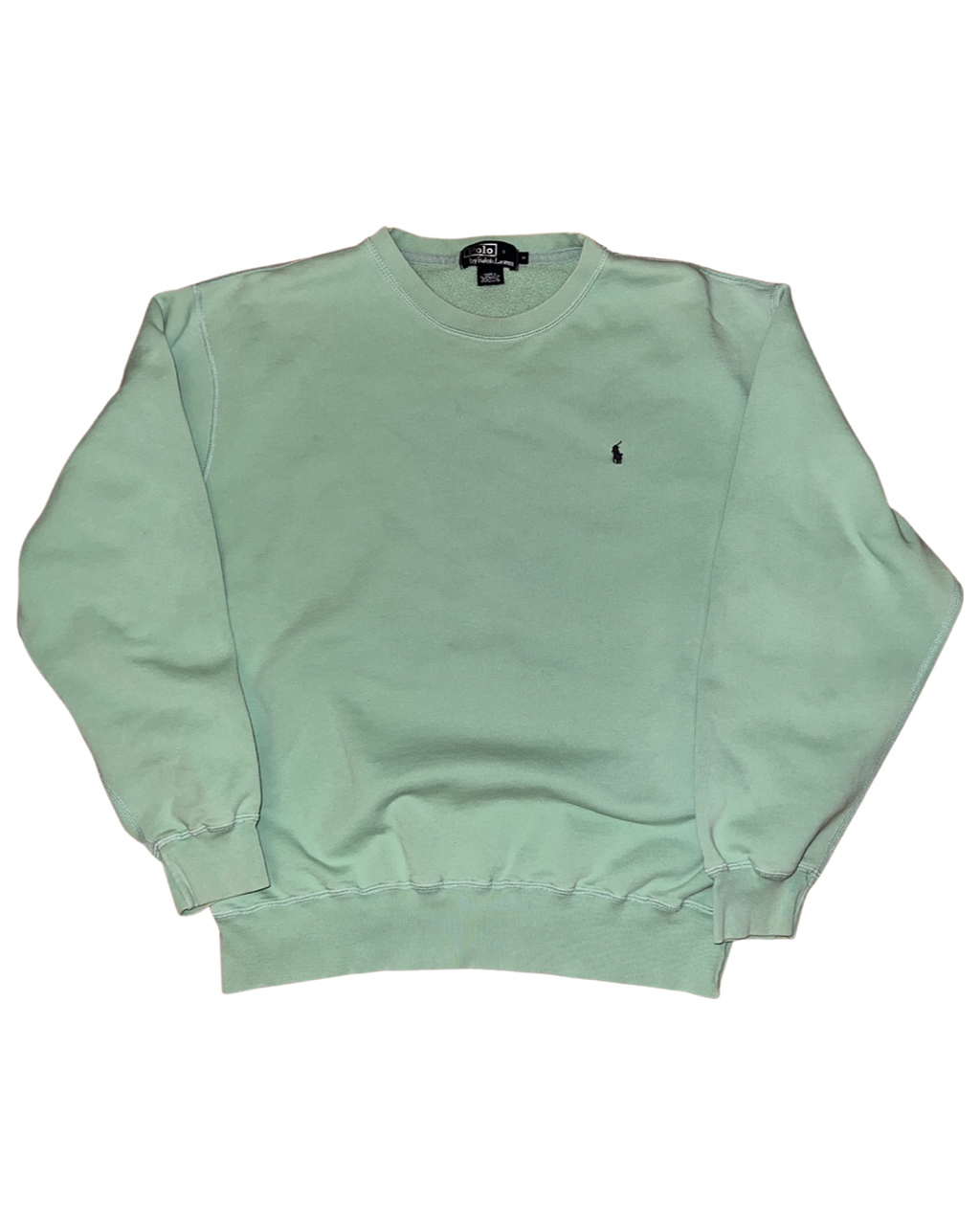 Vintage 90s Polo Ralph Lauren Sage Green Crewneck KIF Vintage