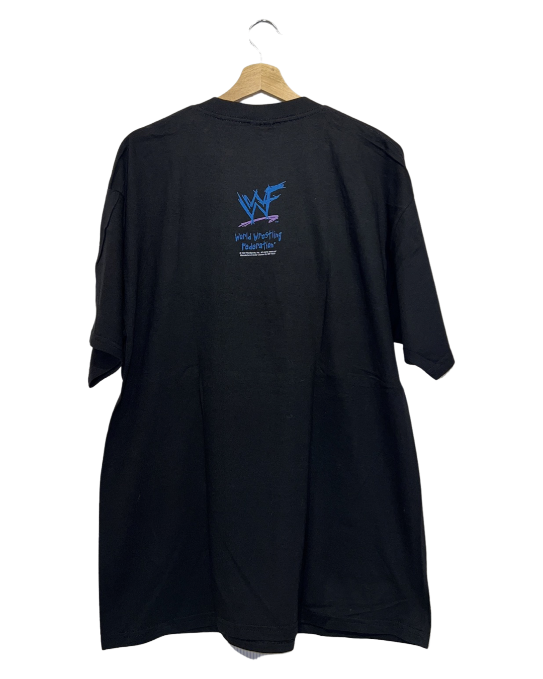 Vintage 1999 Deadstock Stone Cold Steve Austin Psychedelic WWF Tee