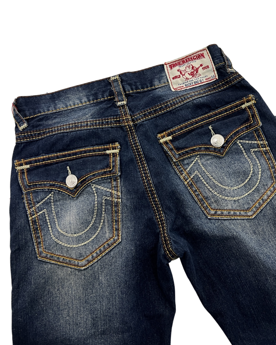 36 x 30 y2k Deadstock True Religion Ricky Made in USA Jeans