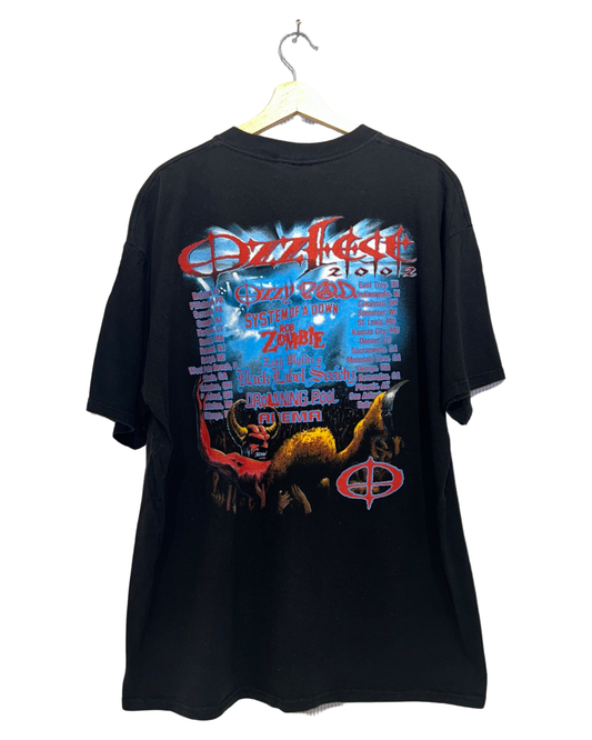 Vintage 2002 Ozzfest Tour Tee
