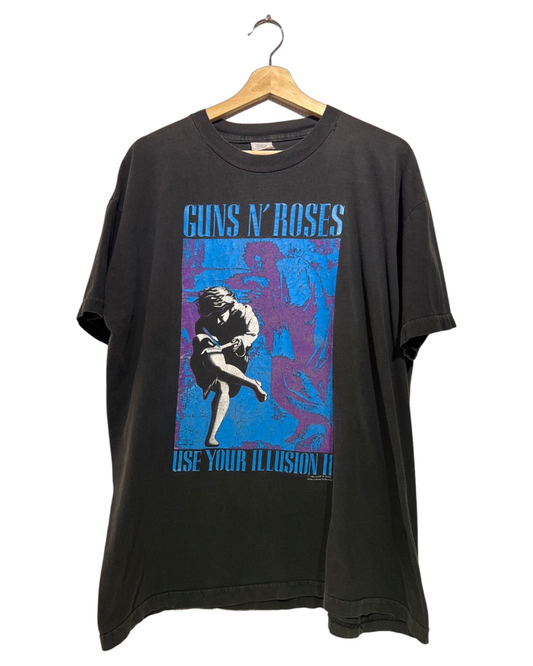 Vintage 1992 Guns N Roses Use Your Illusion Tour Tee