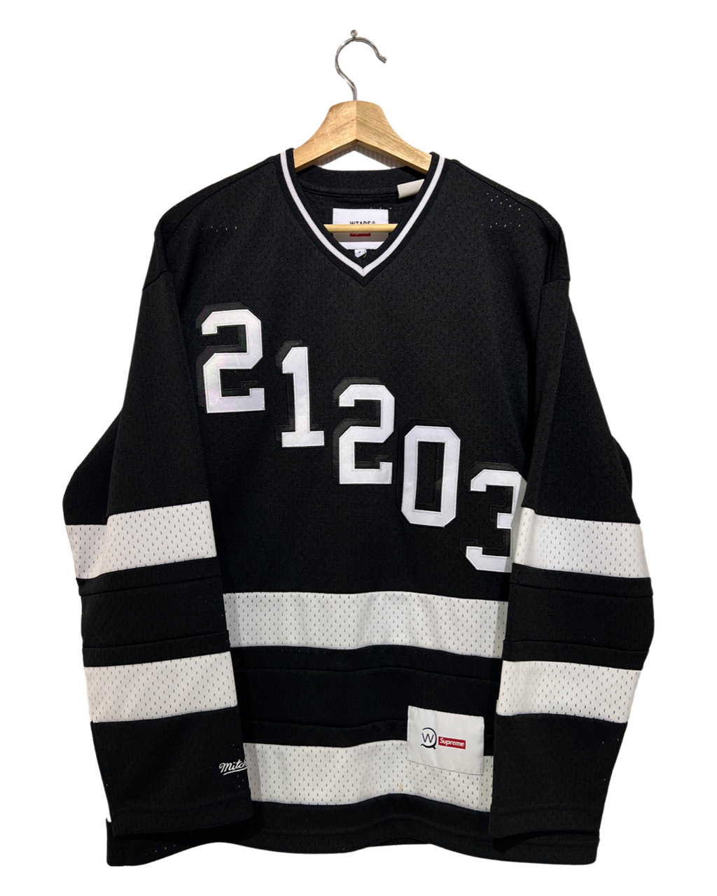 Archive FW/21 Supreme x WTAPS Hockey Jersey KIF Vintage