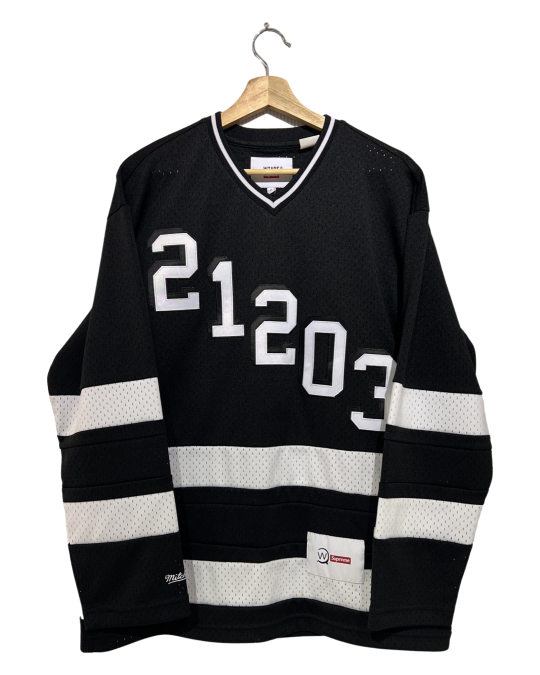 Archive FW/21 Supreme x WTAPS Hockey Jersey KIF Vintage