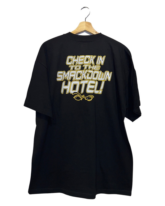 Vintage 1998 DS The Rock Smackdown Hotel Tee