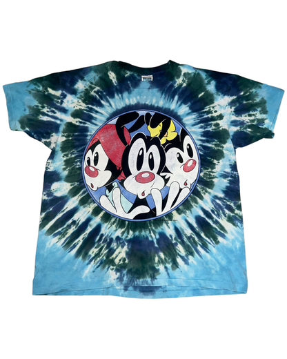 Vintage 90s Animaniacs Tie Dye Tee