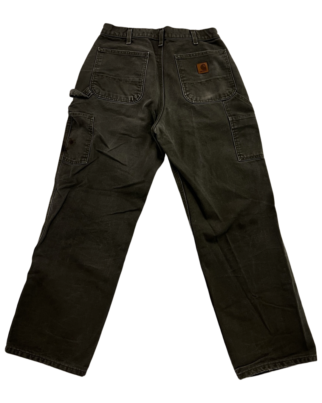 33 x 30 Vintage Carhartt Olive Carpenter Pants
