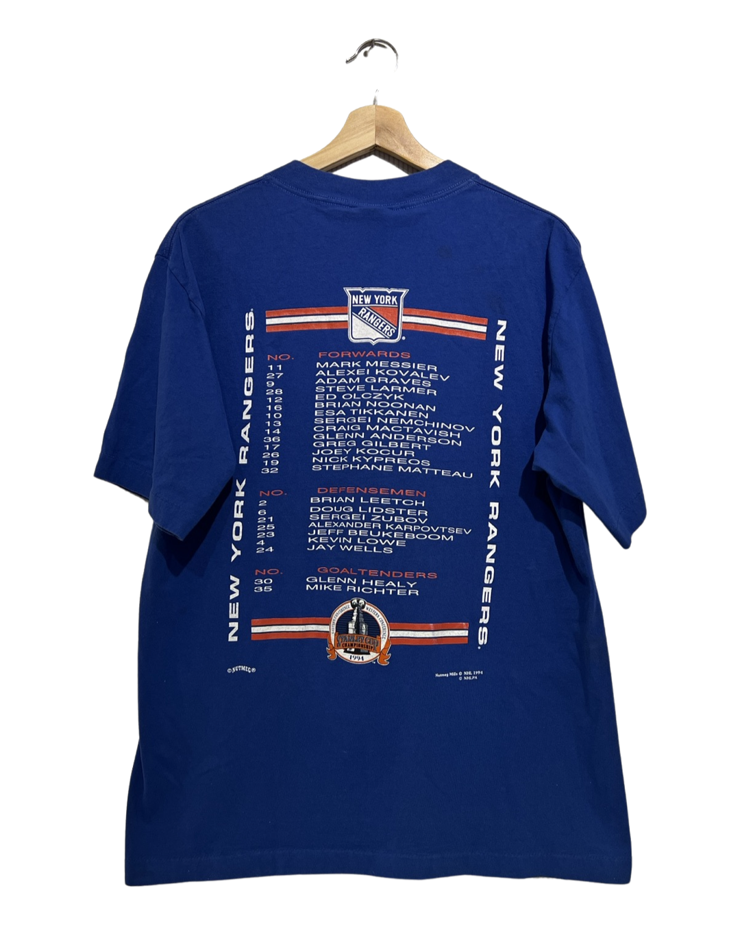 Vintage 1994 New York Rangers Stanley Cup Tee KIF Vintage