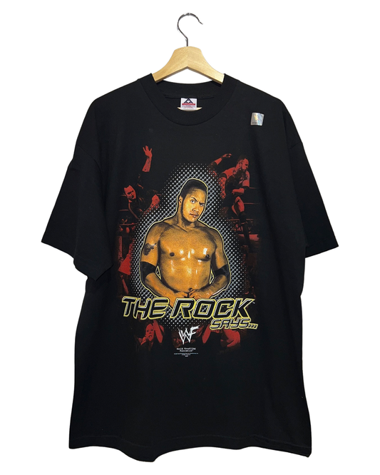 Vintage 1998 DS The Rock Smackdown Hotel Tee