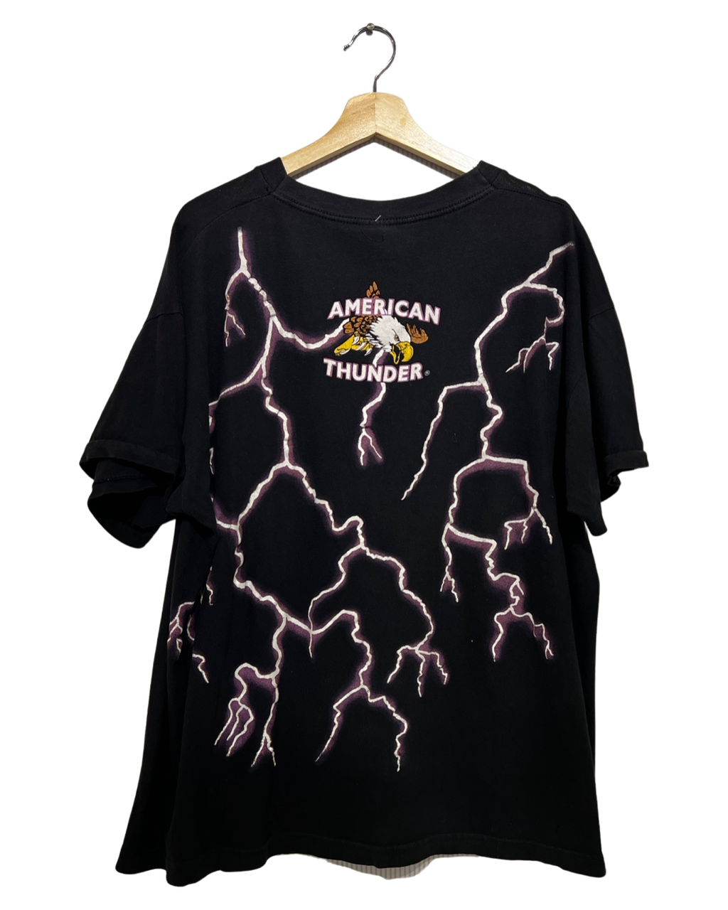 Vintage 90s Bulldog American Thunder AOP Tee KIF Vintage