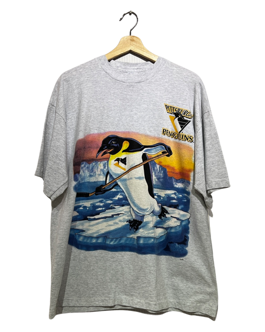 Vintage 90s Pittsburgh Penguins Double Sided Tee