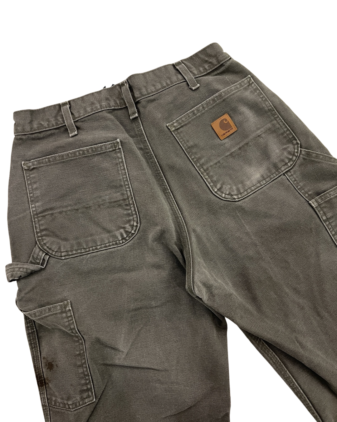 33 x 30 Vintage Carhartt Olive Carpenter Pants