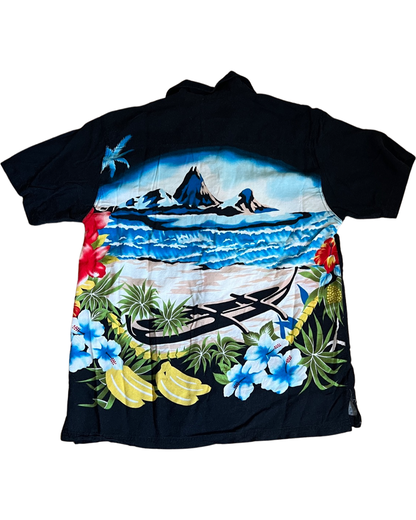 Vintage 90s Hawaiian Rayon Shirt